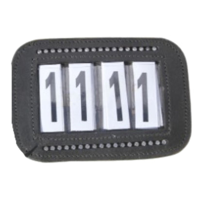 CHAMPION DOUBLE ROW DIAMONTE SADDLE PAD NUMBER HOLDER-Ranges Country