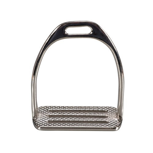 CHROME PLATED FOUR BAR STIRRUPS-Ranges Country