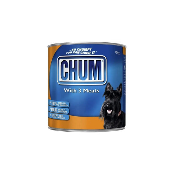 CHUM 3 MEATS CANS 12x 700g