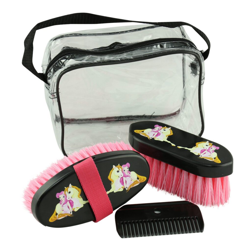 EUREKA GOLDEN GIRL & PONY BRUSH SET-Ranges Country