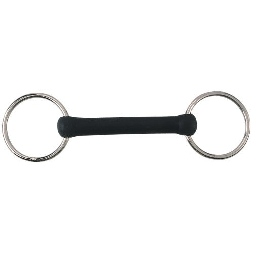 Korsteel Flexi Rubber Mullen Mouth Loose Ring Snaffle – Summit Grains