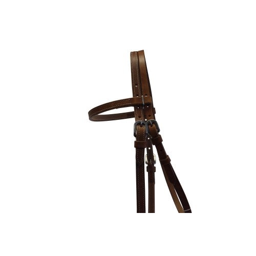 FORT WORTH BRIDLE W/BUCKLE BIT ENDS