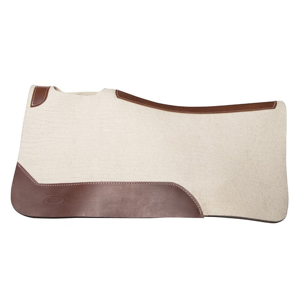 FORT WORTH CONTOURED 1/2in SADDLE PAD