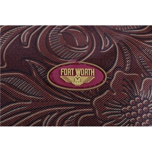 FORT WORTH GROOMER TOOLED LEATHER BAG