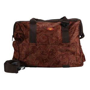 FORT WORTH GROOMER TOOLED LEATHER BAG-Ranges Country