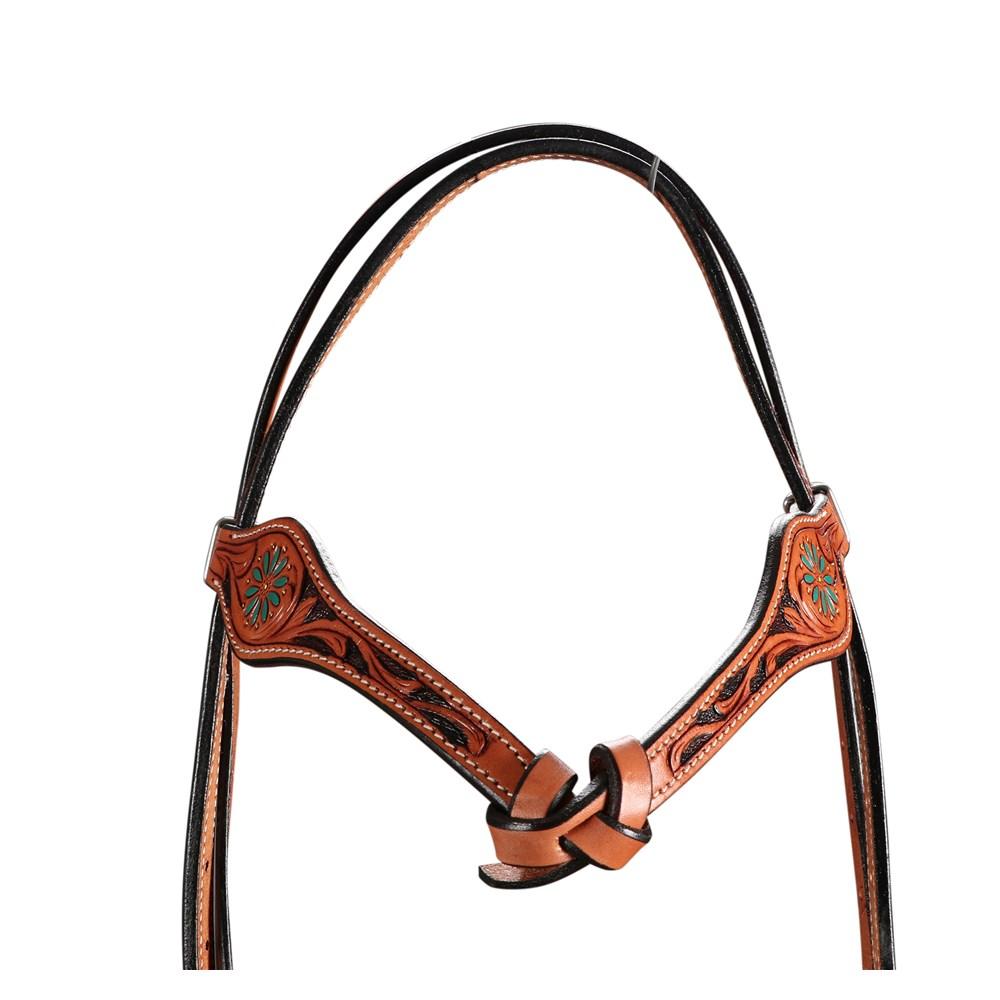 FORT WORTH IROQUOIS KNOTTED BRIDLE