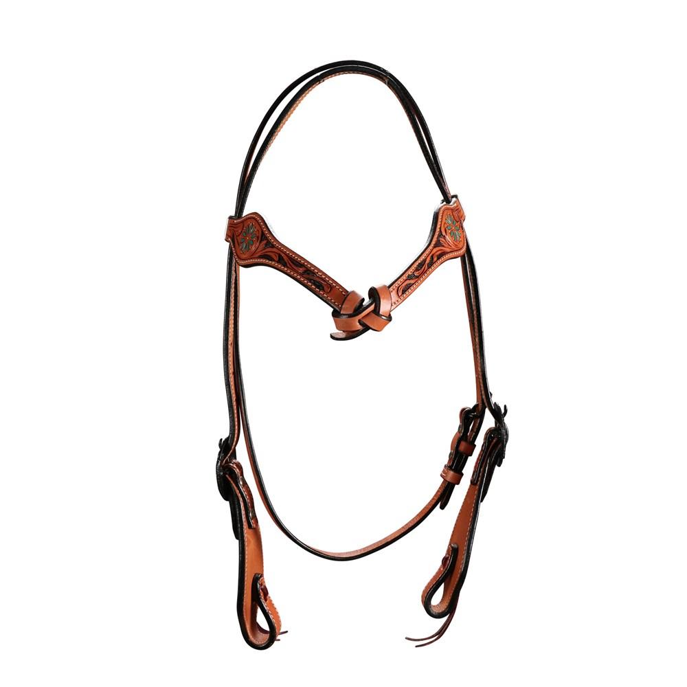 FORT WORTH IROQUOIS KNOTTED BRIDLE-Ranges Country