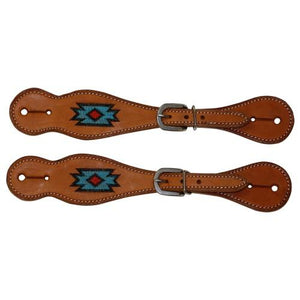FORT WORTH LADIES NATIVE INDIAN SPUR STRAPS-Ranges Country