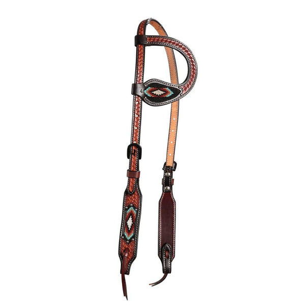 FORT WORTH ONE EAR CHEROKEE BRIDLE-Ranges Country
