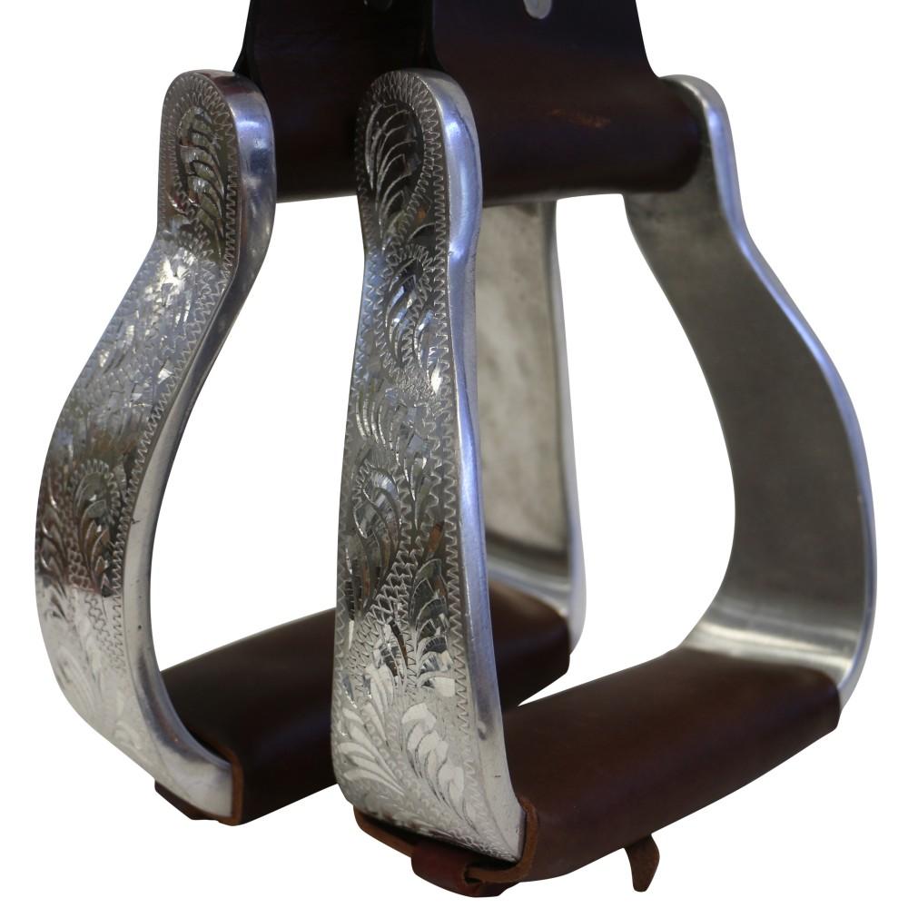 FORT WORTH SHAPED ENGRAVED OXBOW 3in TOP