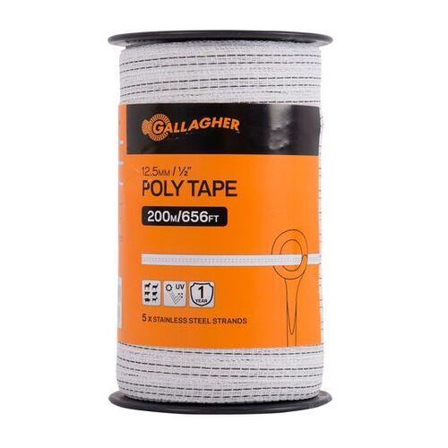 GALLAGHER POLY TAPE 12.5mm 200m-Ranges Country