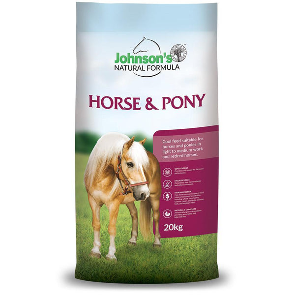 JOHNSONS HORSE AND PONY 20KG-Ranges Country