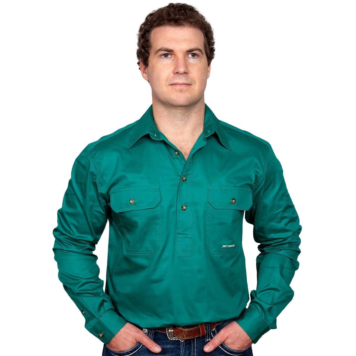 JUST COUNTRY MENS CAMERON SHIRT-Ranges Country