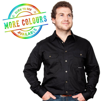 JUST COUNTRY MENS EVAN SHIRT-Ranges Country
