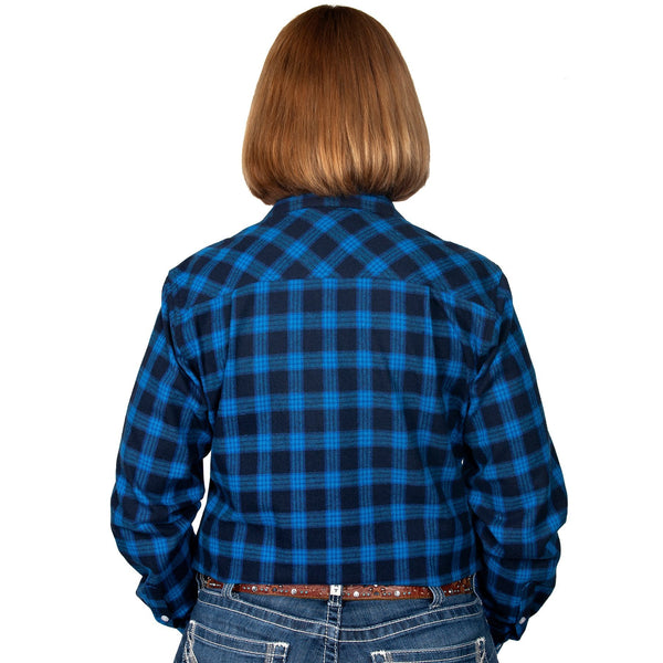 JUST COUNTRY WOMENS BROOKE FLANNEL SHIRT