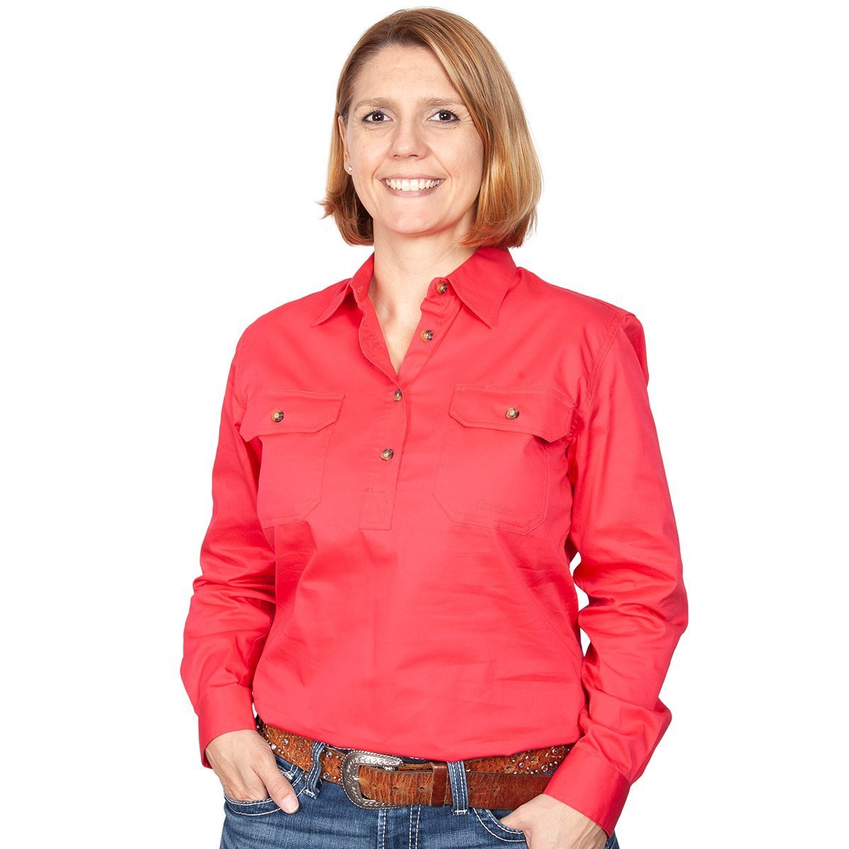JUST COUNTRY WOMENS JAHNA SHIRT-Ranges Country