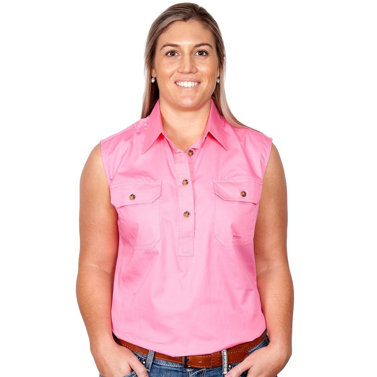 JUST COUNTRY WOMENS KERRY SHIRT-Ranges Country