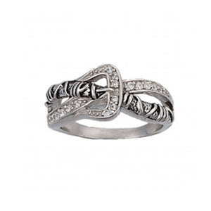 MONTANA BARBED WIRE BUCKLE RING-Ranges Country