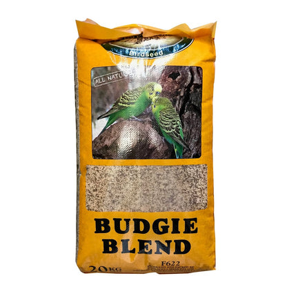 NATURES HARVEST BUDGIE BLEND 20KG-Ranges Country