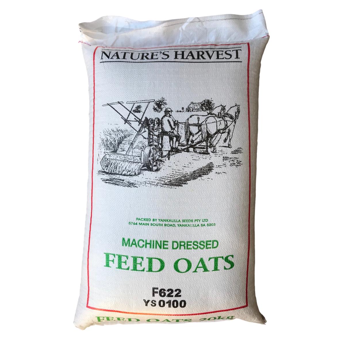 NATURES HARVEST OATS 20KG-Ranges Country