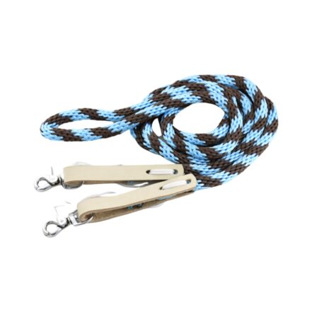 NAVAHO WESTERN NYLON REINS WITH SNAPS-Ranges Country
