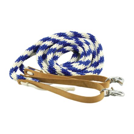 NAVAHO WESTERN NYLON REINS WITH SNAPS-Ranges Country