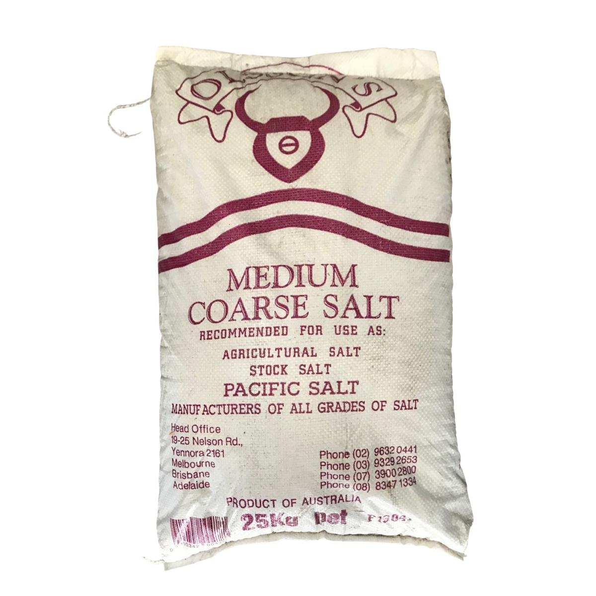 OLSSONS MEDIUM COARSE SALT 25KG-Ranges Country