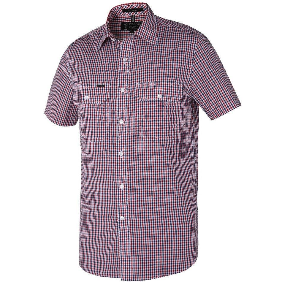 PILBARA MENS DUAL POCKET SHORT SLEEVE SHIRT-Ranges Country