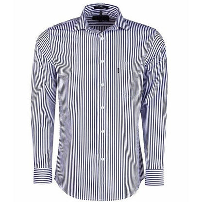 PILBARA MENS SINGLE POCKET STRIPE SHIRT-Ranges Country