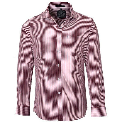 PILBARA MENS SINGLE POCKET STRIPE SHIRT-Ranges Country