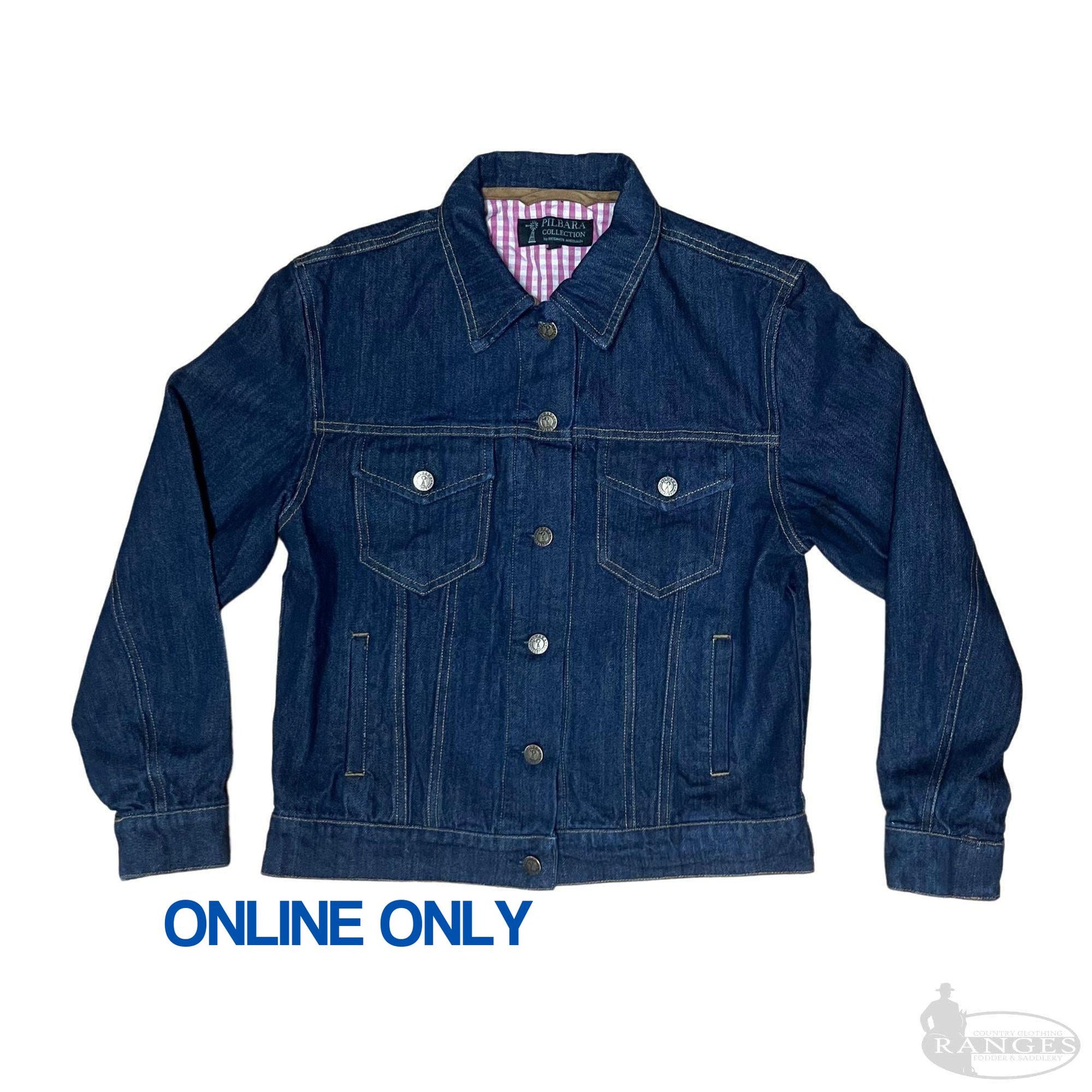 PILBARA WOMENS DEMIN JACKET-Ranges Country