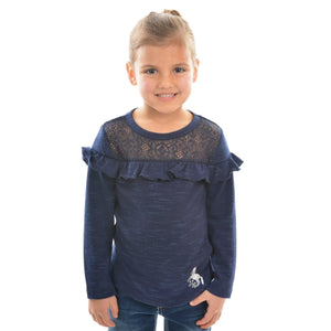 PURE WESTERN GIRLS EVIE LACE TOP-Ranges Country