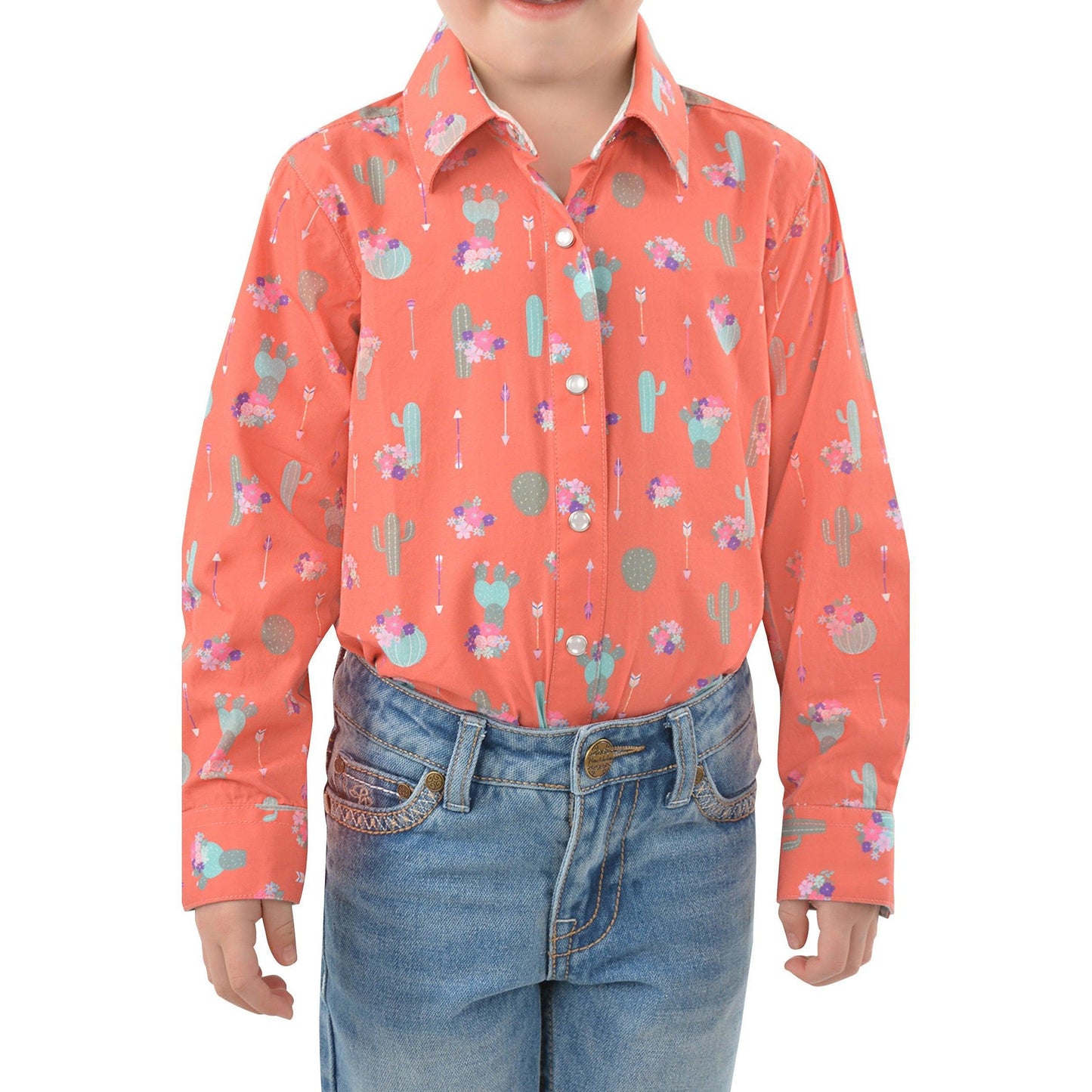 PURE WESTERN GIRLS PRISCILLA SHIRT-Ranges Country