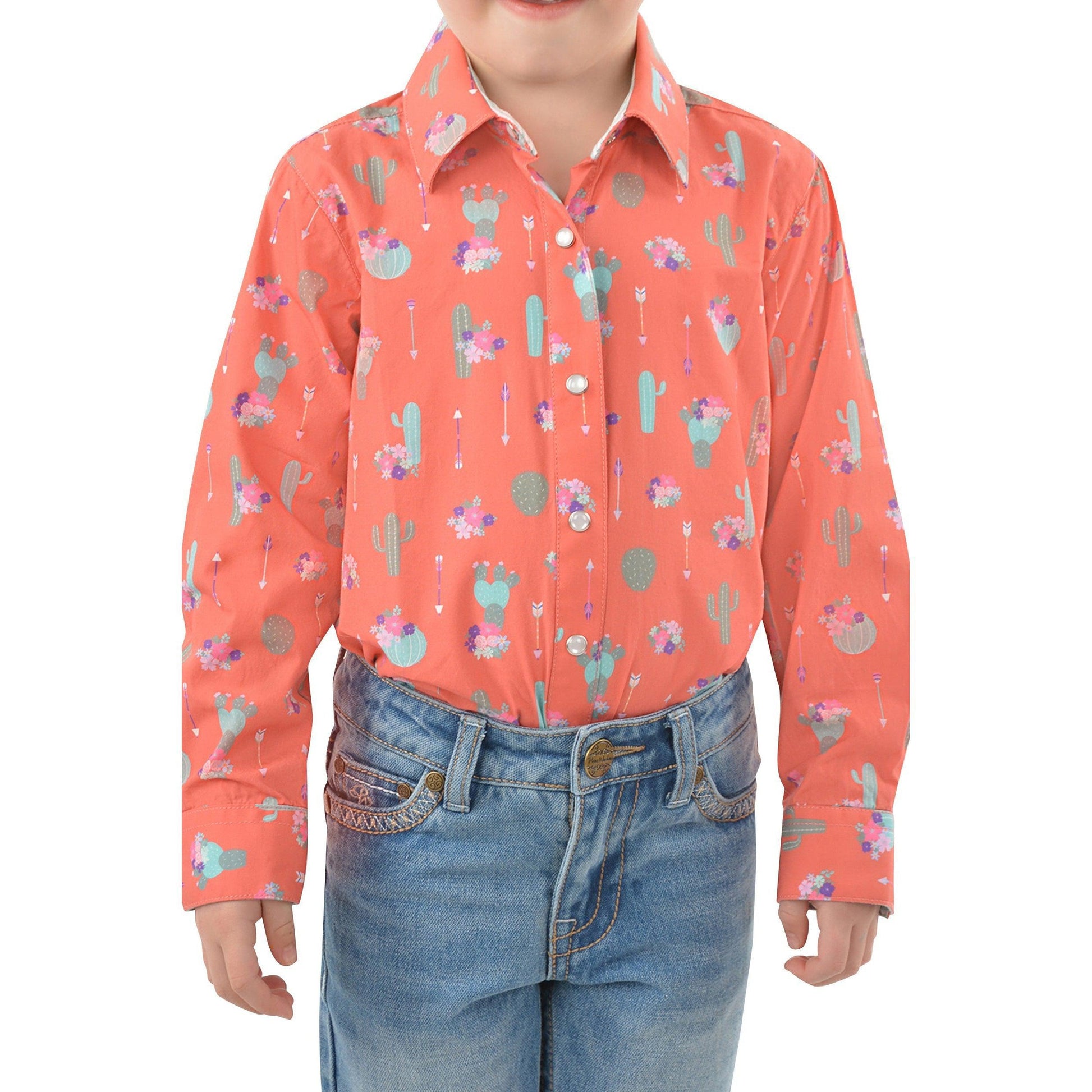 PURE WESTERN GIRLS PRISCILLA SHIRT-Ranges Country