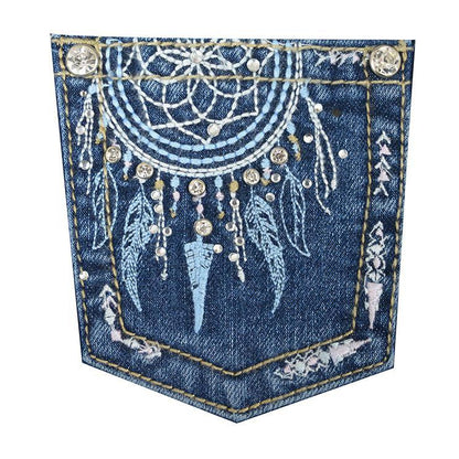 PURE WESTERN GIRLS TRUDY SLIM LEG JEANS