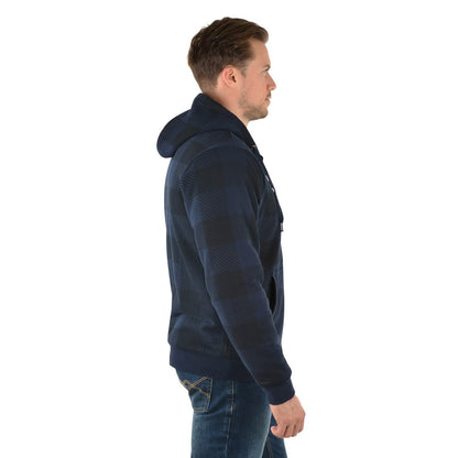 PURE WESTERN MENS TONKIN ZIP THRU HOODY