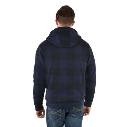 PURE WESTERN MENS TONKIN ZIP THRU HOODY
