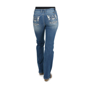 PURE WESTERN WOMENS MARYANNE STRAIGHT LEG JEANS-Ranges Country