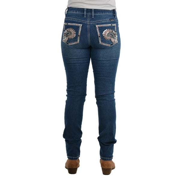 PURE WESTERN WOMENS SHAILENE SKINNY JEANS-Ranges Country