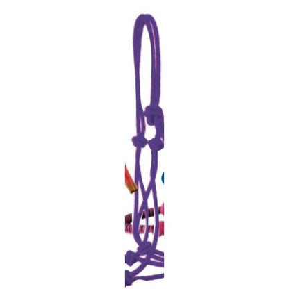 RANCHER KNOTTED ROPE HALTER WITH LEAD