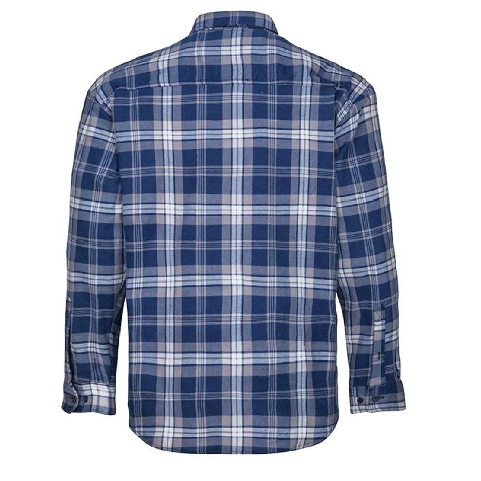 RITEMATE MENS FULL BUTTON FLANNELETTE SHIRT