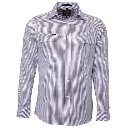 RITEMATE MENS PILBARA DOUBLE POCKET SHIRT-Ranges Country
