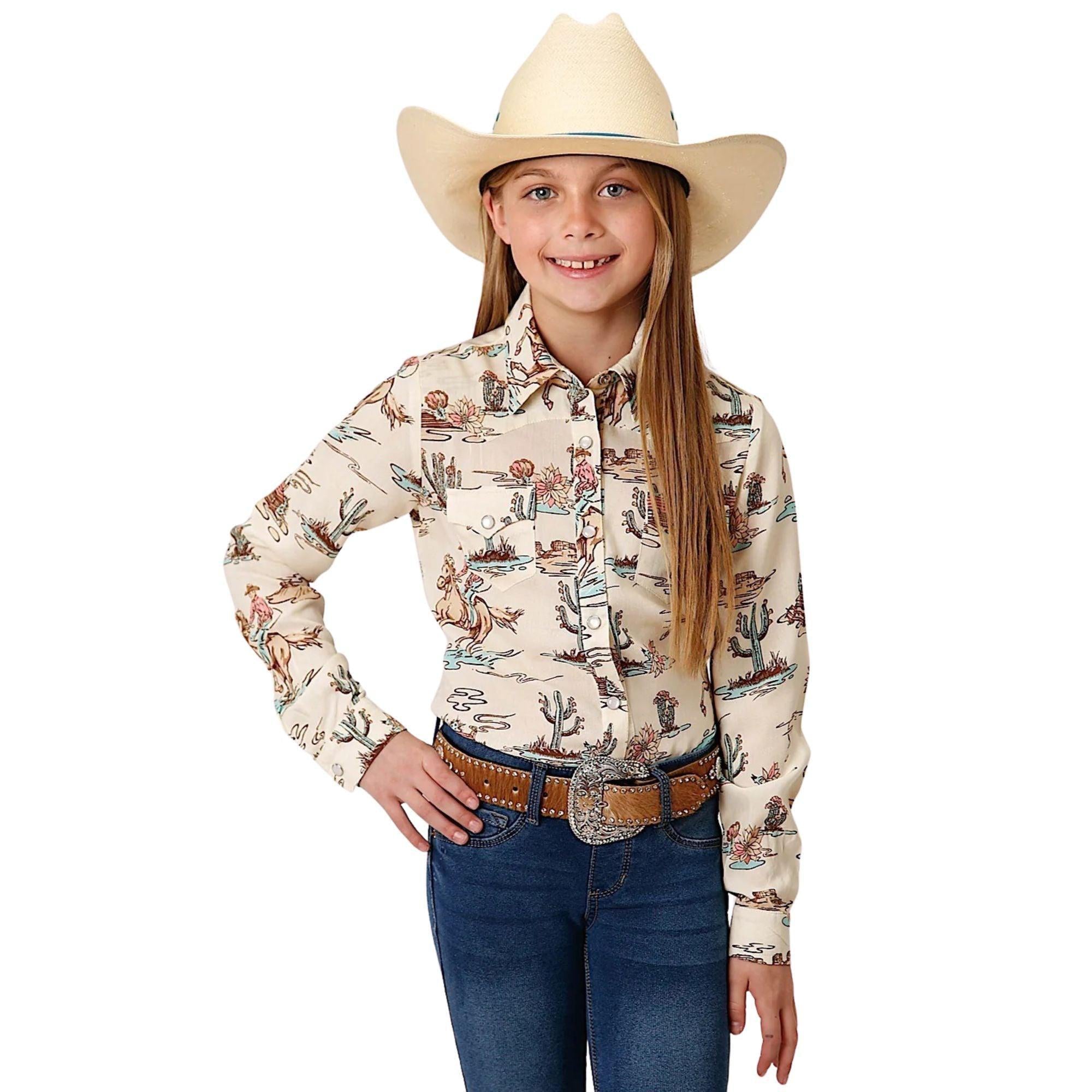 ROPER GIRLS FIVE STAR SHIRT โ Ranges Country