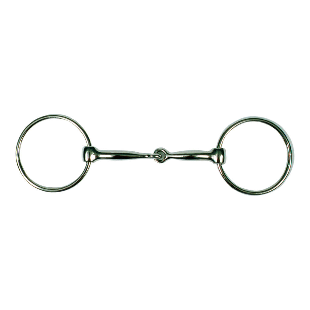 SHOWCRAFT SS LOOSE RING SNAFFLE BIT-Ranges Country