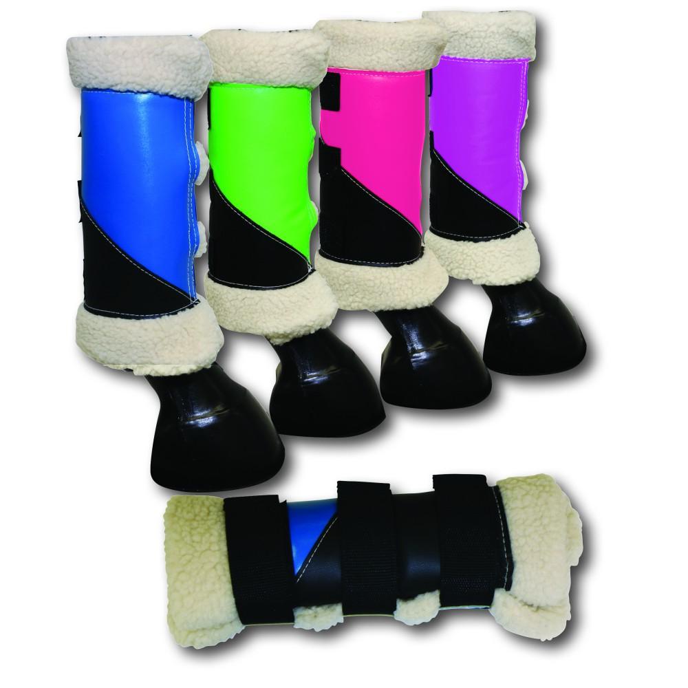 SHOWMASTER FLEECE BOOTS (PAIR)-Ranges Country