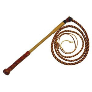 STOCKMASTER REDHIDE STOCKWHIP 7ft X 4 PLAIT-Ranges Country