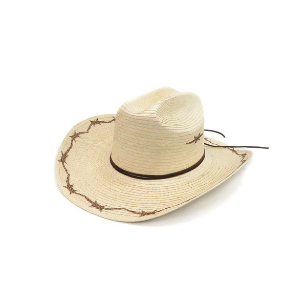 SUNBODY KIDS CATTLEMAN BARBED WIRE HAT-Ranges Country