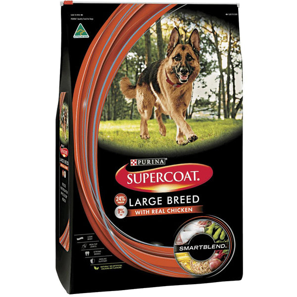 SUPERCOAT DOG ADULT LARGE BREED 18KG-Ranges Country
