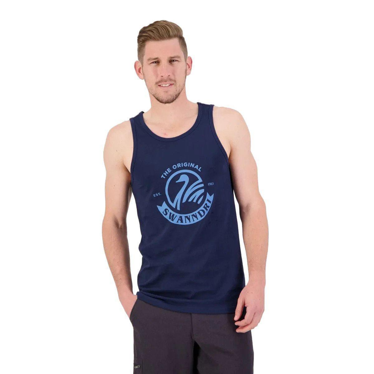 SWANNDRI MENS CLASSIC SINGLET-Ranges Country