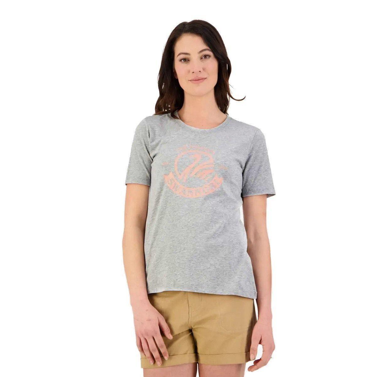 SWANNDRI WOMENS HERITAGE LOGO TEE-Ranges Country